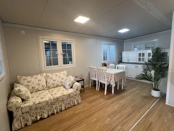 Model 2 living area and kitchen