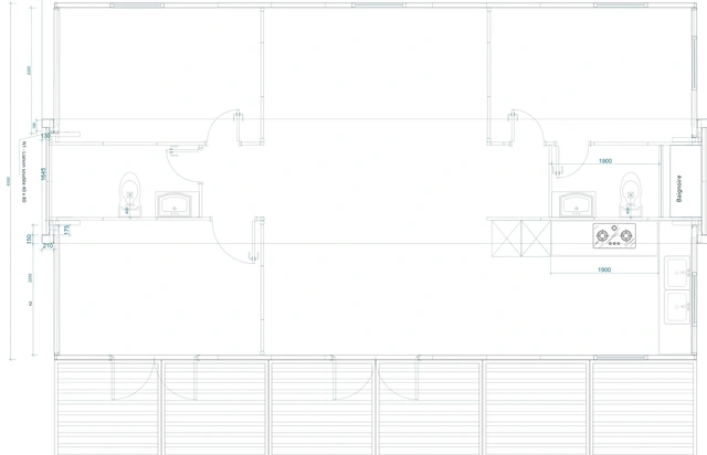 Manufacturer technical plan: 11,800 × 6,300 mm